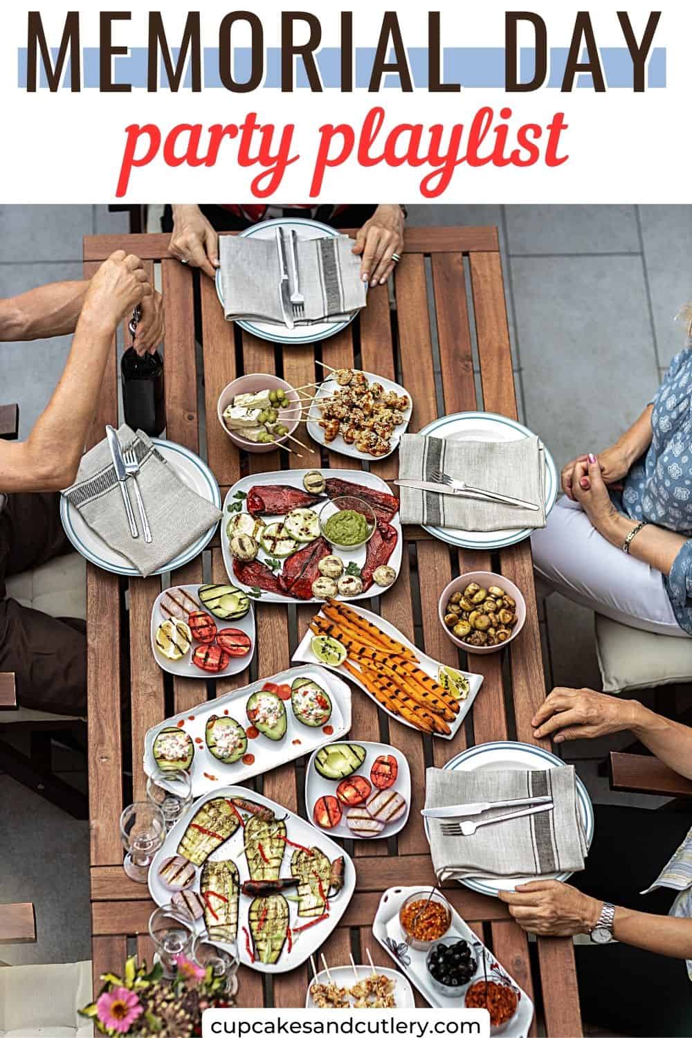 Memorial Day Playlist Perfect for a BBQ Cupcakes and Cutlery