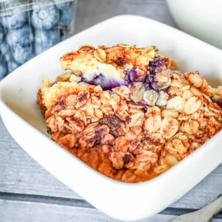 Easy Blueberry Peach Dump Cake Recipe