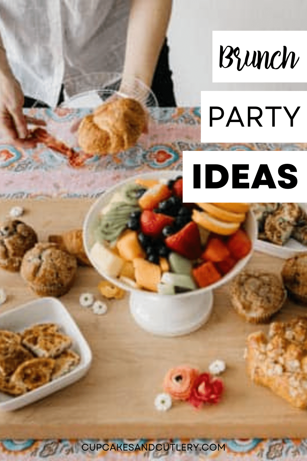 Easy Brunch Party Ideas for Hosting at Home - Cupcakes and Cutlery