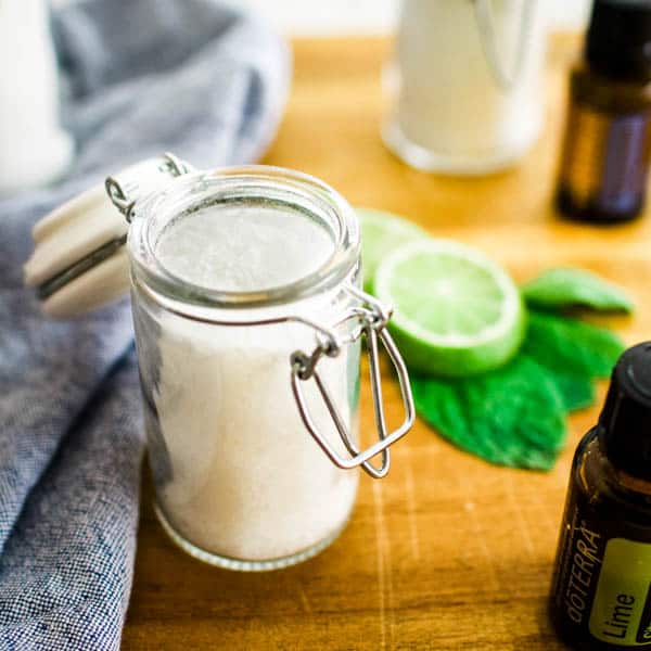 Mojito DIY Bath Salts with Essential Oils