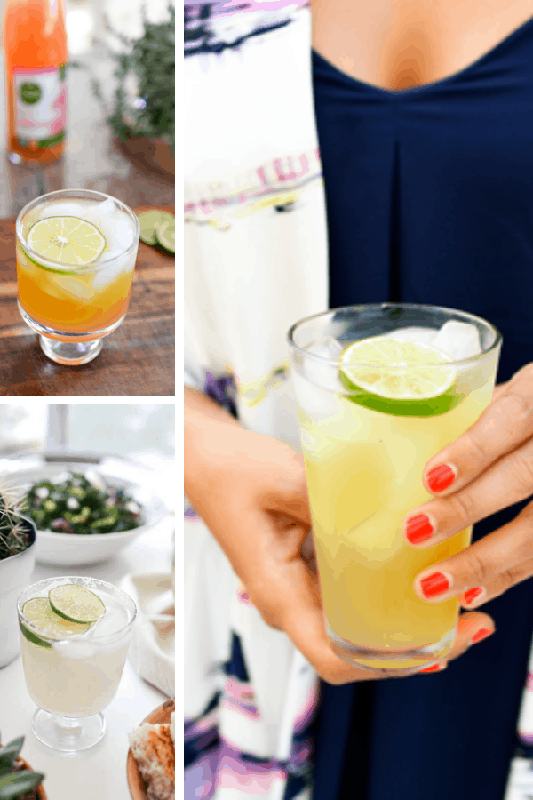 A collage of easy tequila cocktails