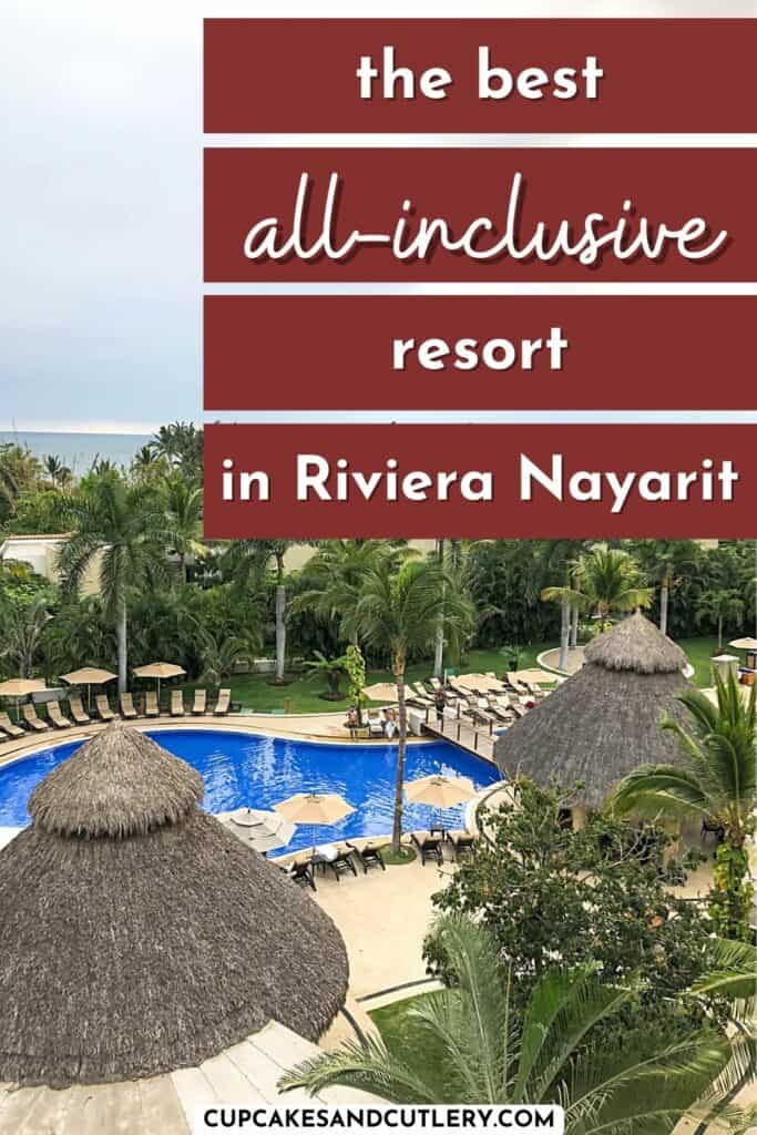 Text - The best all inclusive resort in riviera nayarit.