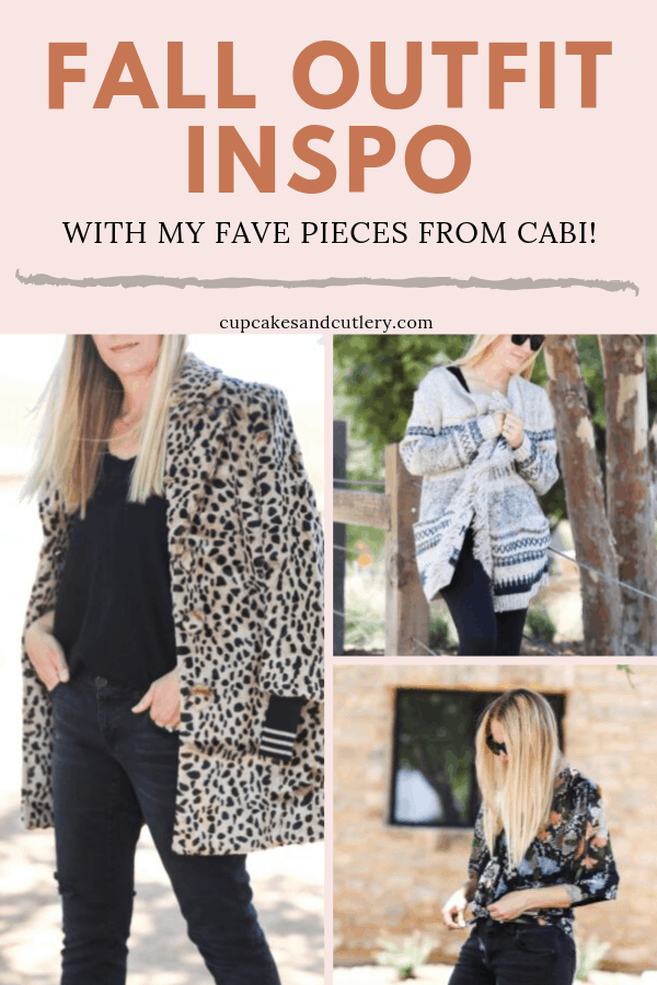 pinterest image for cabi clothing fall pieces