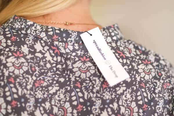 Tag on dress from Amazon The Drop