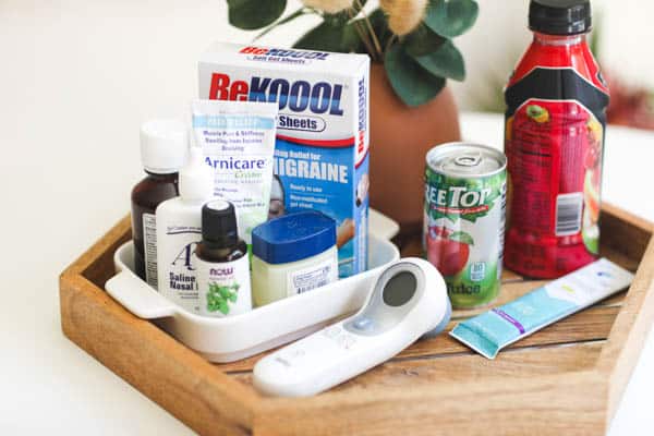 cold and flu supplies for mom to keep on hand