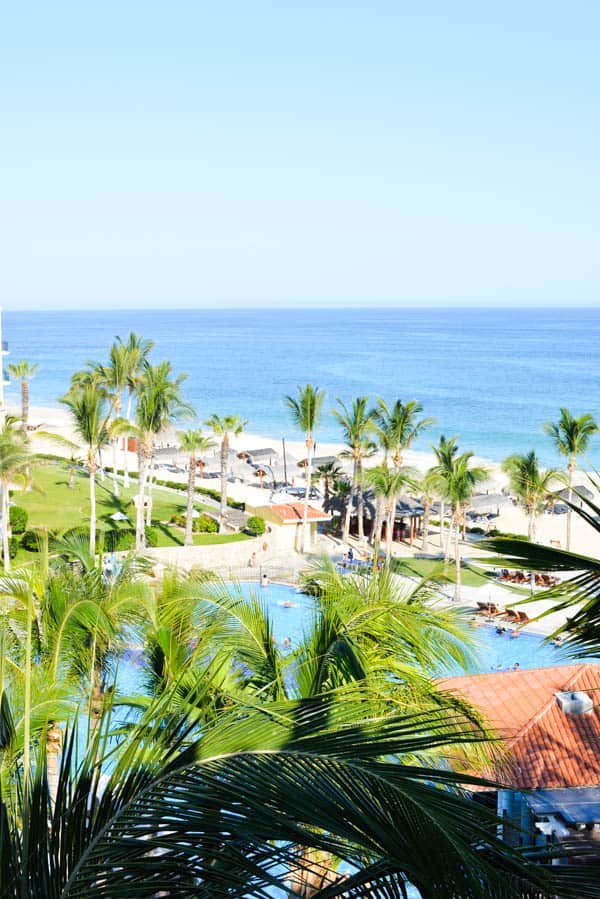 View from our room at Dreams Los Cabos Suites Golf Resort & Spa