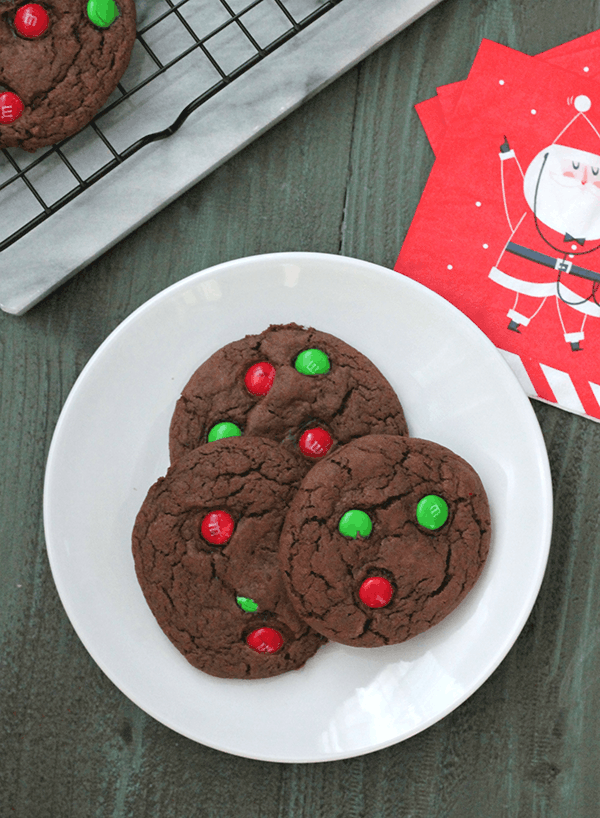 holiday cake mix cookies