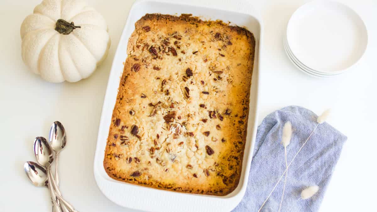 Vegan Pumpkin Cake with Ginger Frosting - Veggie Desserts