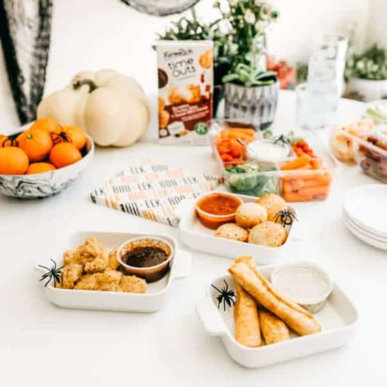 Snacks to serve before trick-or-treating.