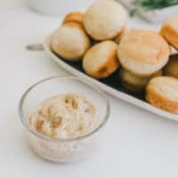 easy brown sugar bacon butter for rolls