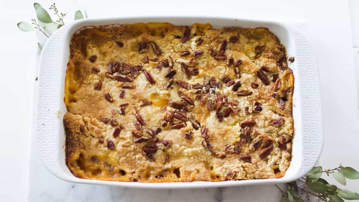 Easy Sweet Potato Dump Cake Recipe for Thanksgiving