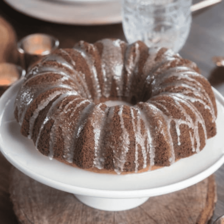 Holiday Ready Nutmeg Bundt Cake Recipe