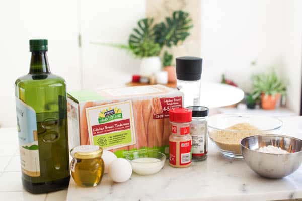 ingredients for Truffle Honey Chicken Tenders Recipe