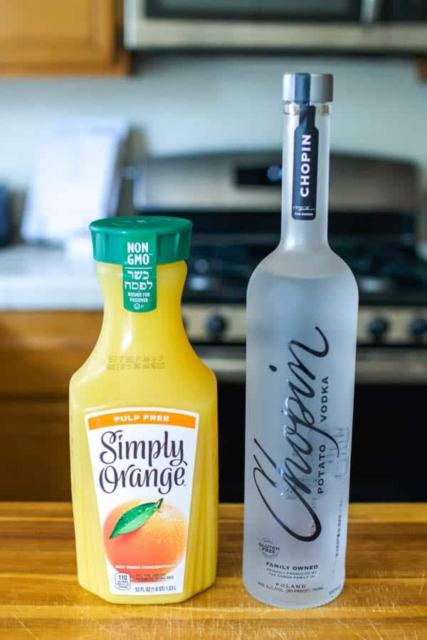 vodka and oj