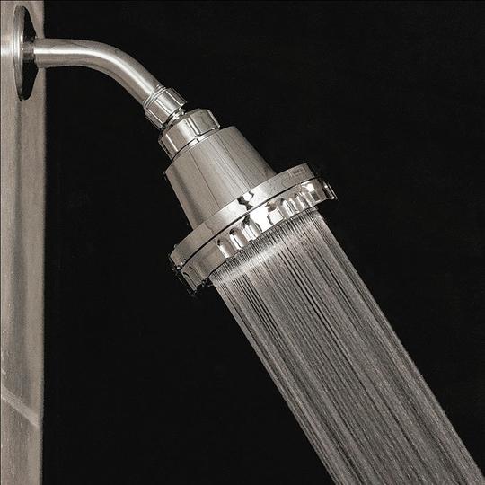Shower head with essential oils filter.