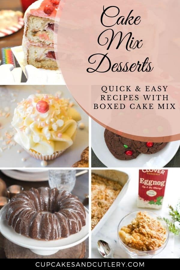 easy cake mix desserts