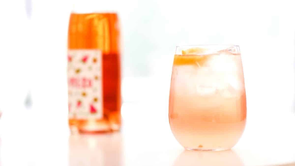 Pink Rosé Lemonade Cocktail Spritzer