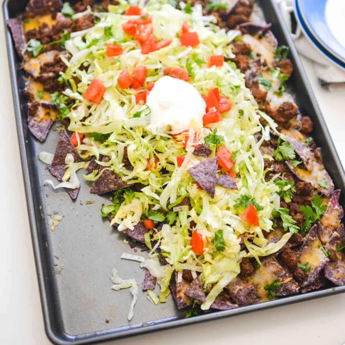 Sheet Pan Nachos Recipe