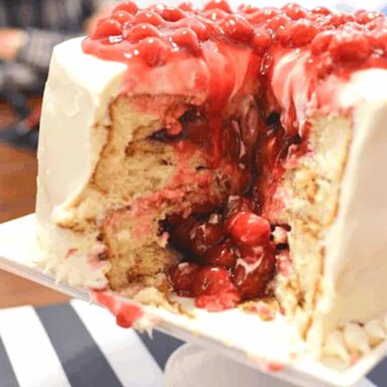 How to Bake Pie Inside a Cake (Pie Cake Recipe)