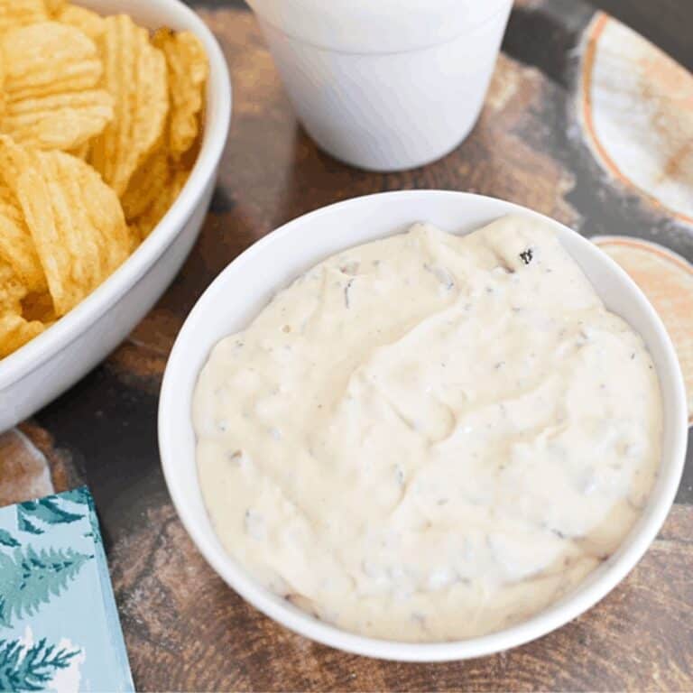 Cream Cheese Bacon Dip Recipe with Sage (No-Bake)