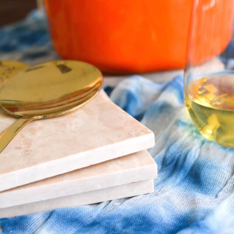 Easy DIY Tile Trivets for Your Thanksgiving Table