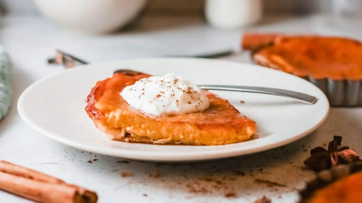 Boozy Fireball Pumpkin Pie