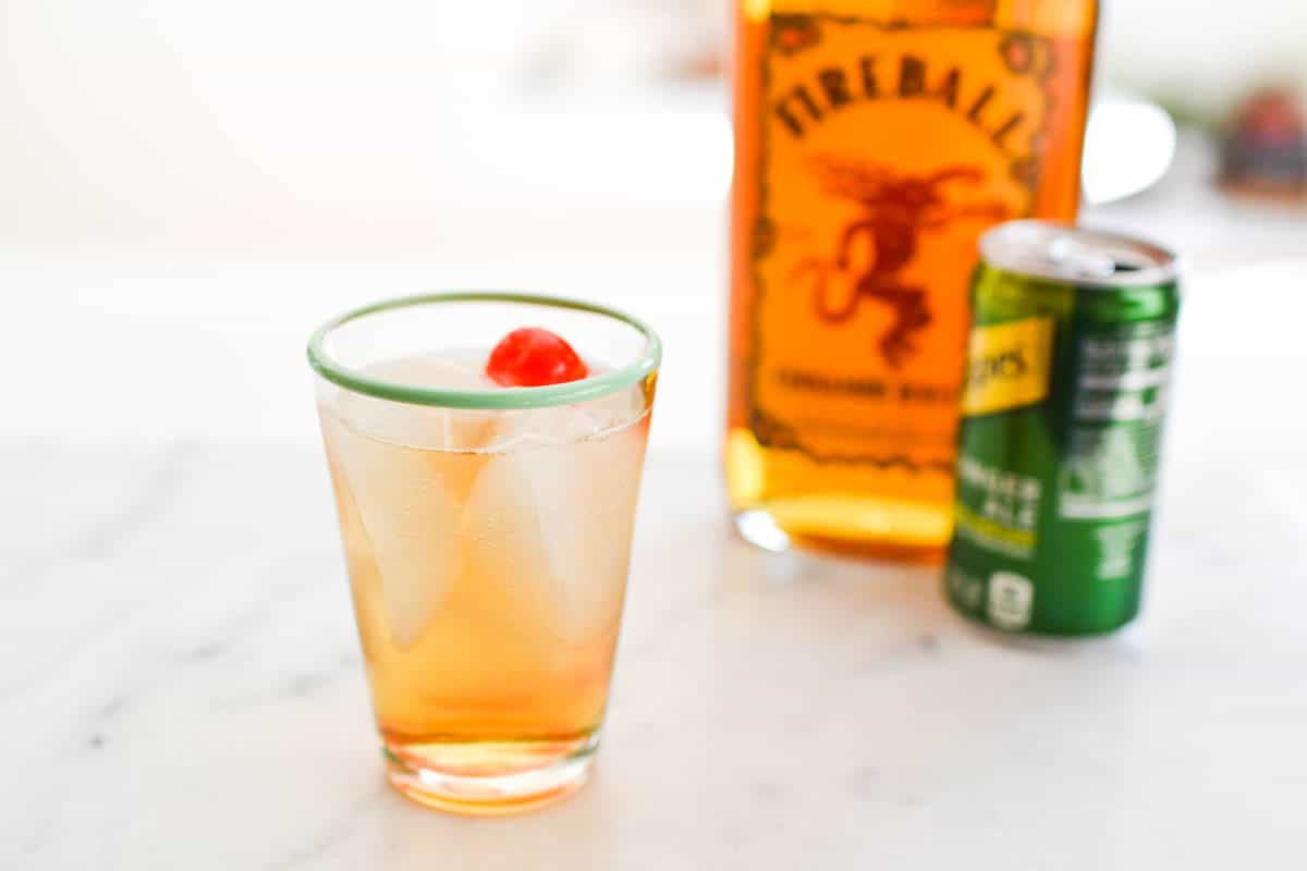 Fireball And Ginger Ale Tail Recipe