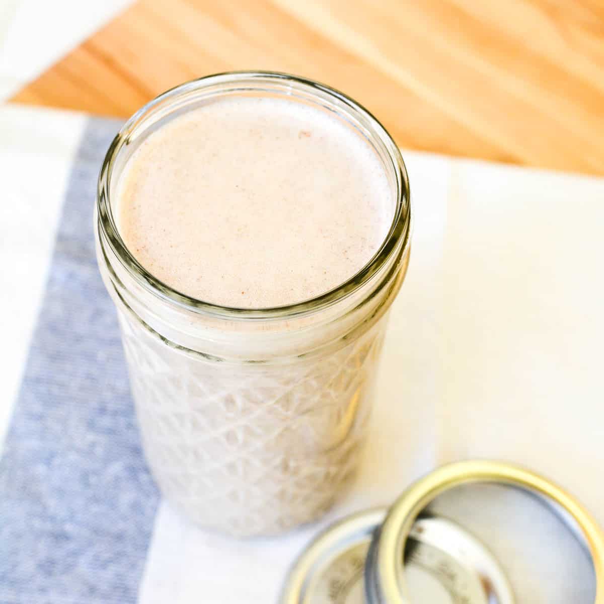 How to Make Homemade Coffee Creamer with Cinnamon