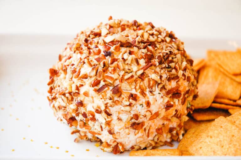 The Best Blue Cheese Cheese Ball Recipe Ever - Cupcakes and Cutlery