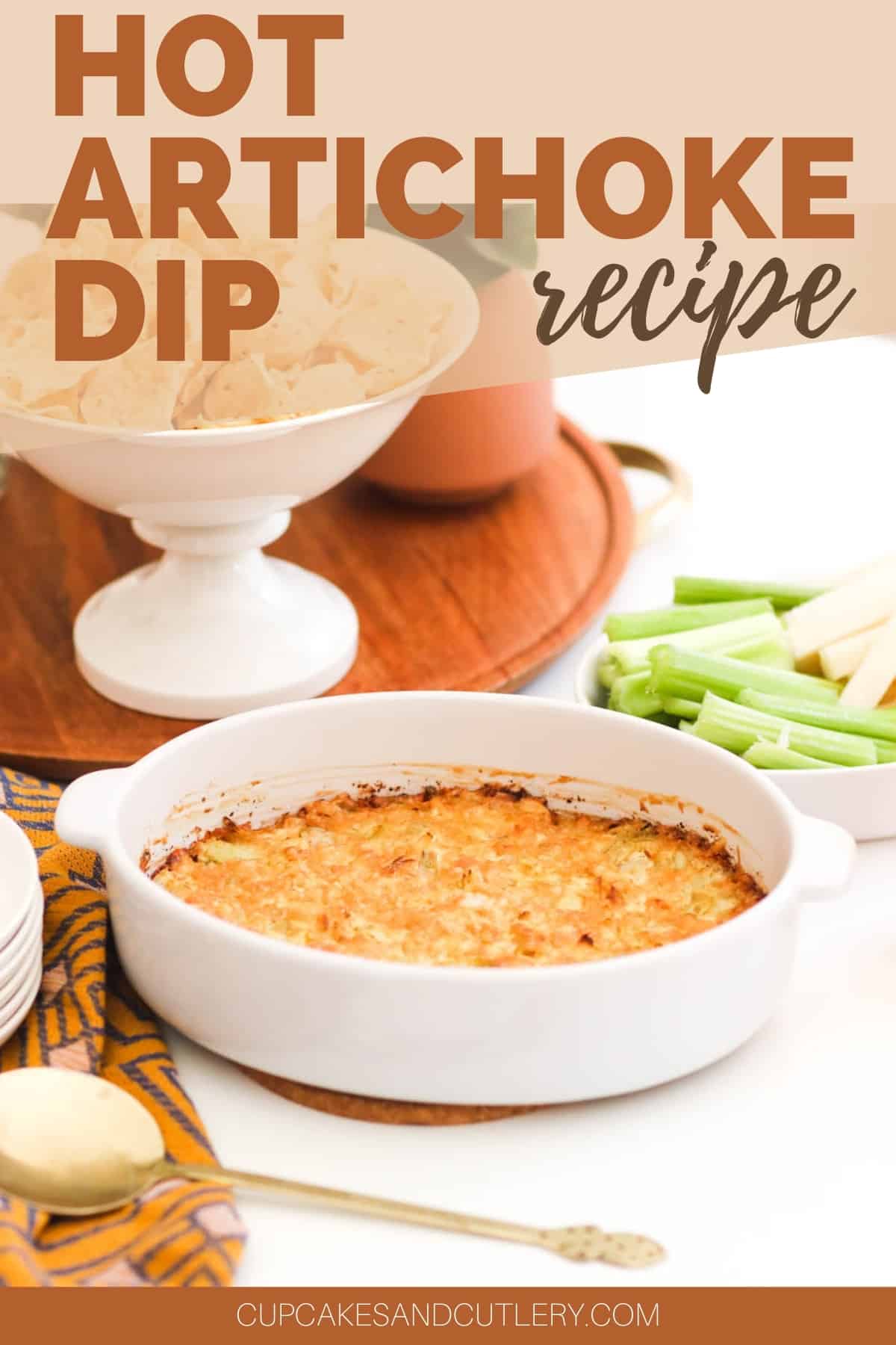 Hot Artichoke Dip Recipe With No Spinach Cupcakes and Cutlery