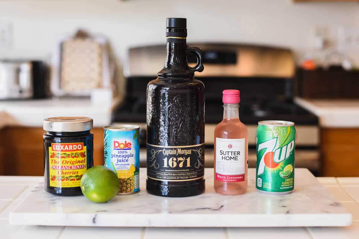 Ingredients to make the best summer cocktail ever