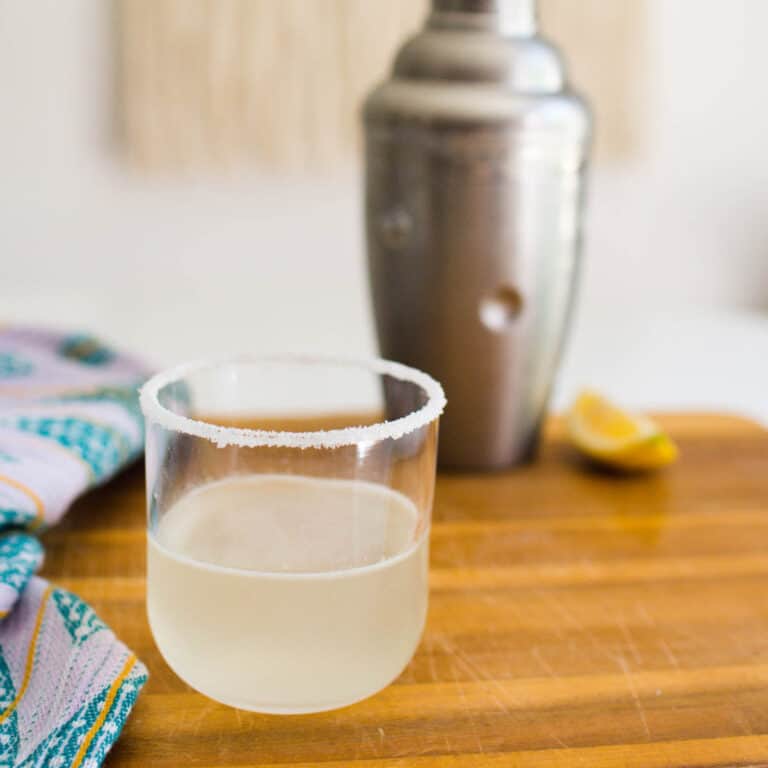 Citrusy Vodka Lemon Drop Recipe to Make in a Cocktail Shaker