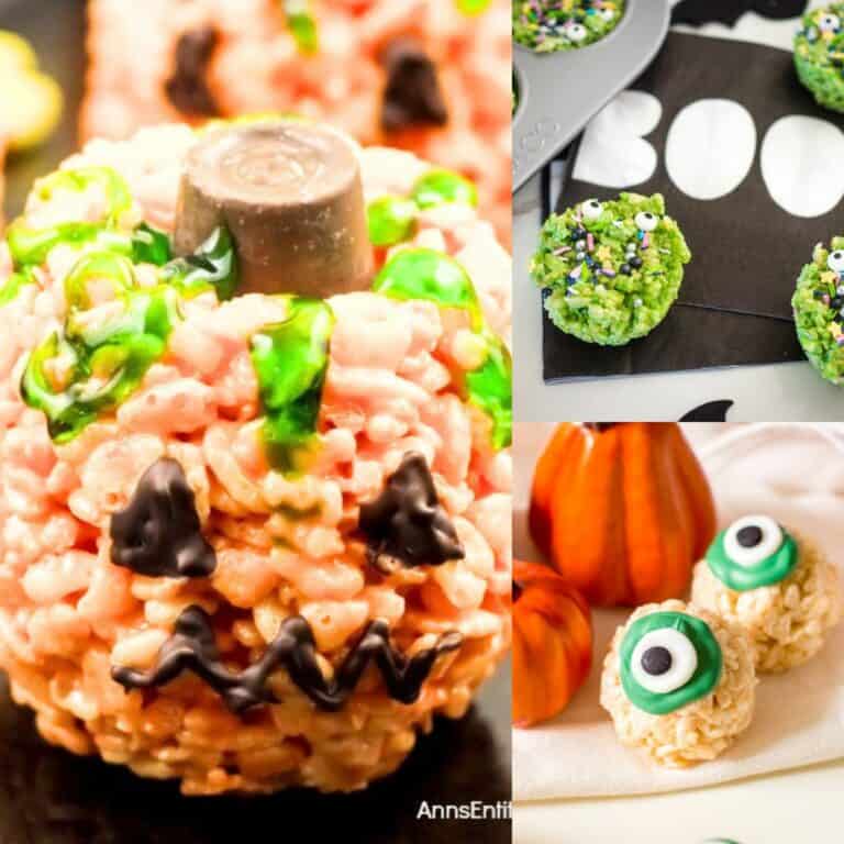 13 Easy Halloween Rice Krispie Treat Ideas