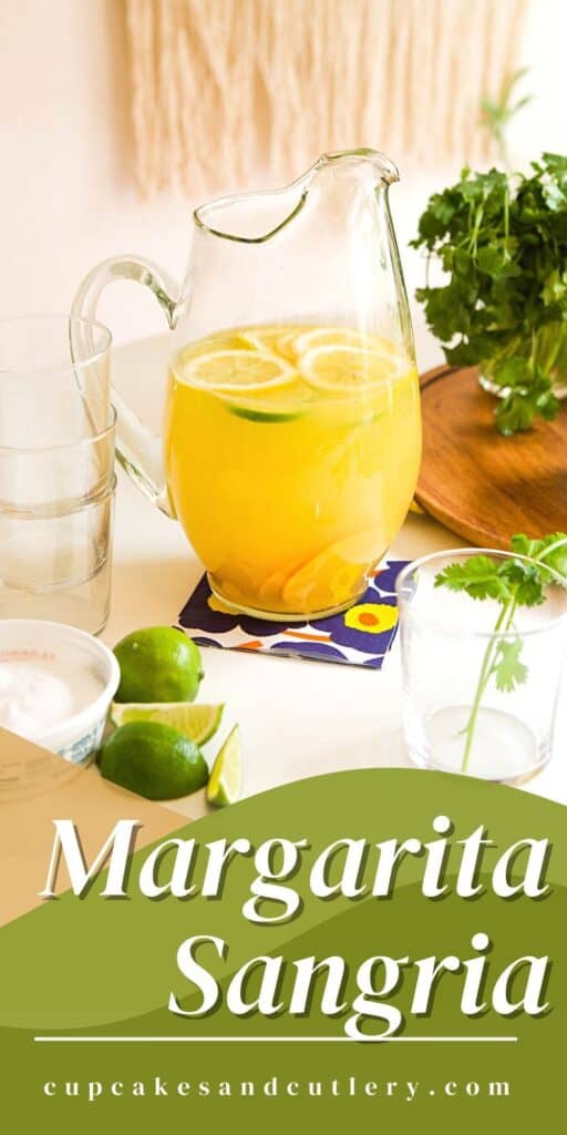 Pinnable image of Margarita Sangria