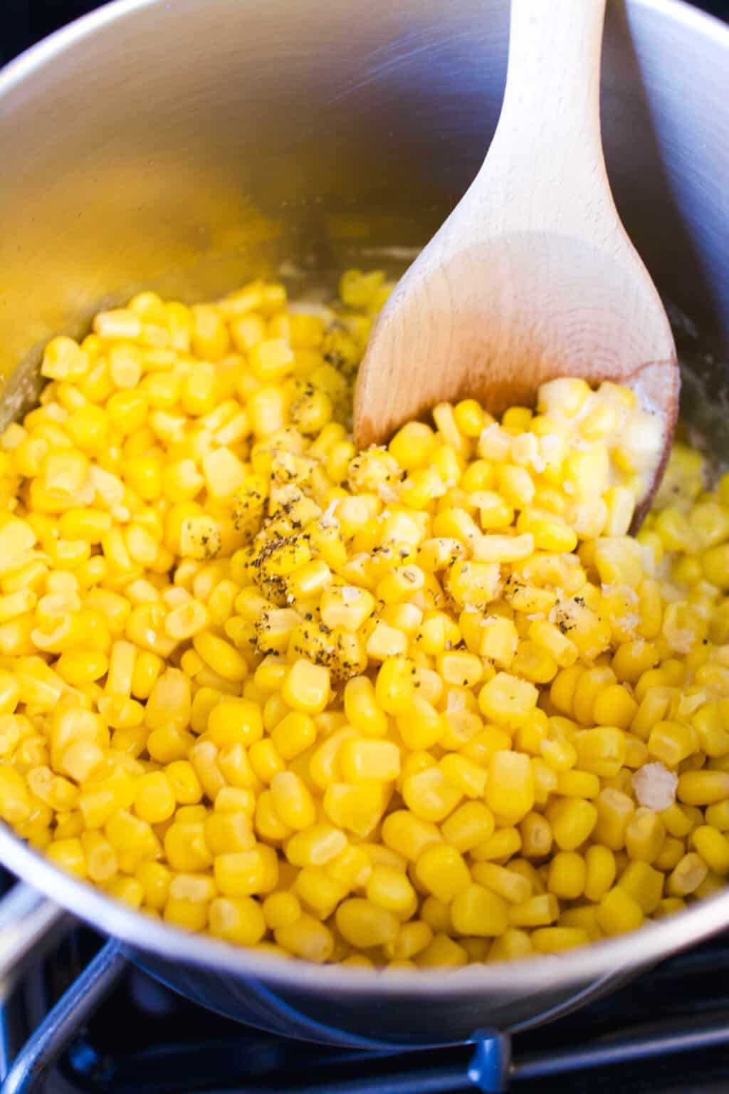 Brown Buttered Corn Recipe [with Canned Corn] - Cupcakes and Cutlery