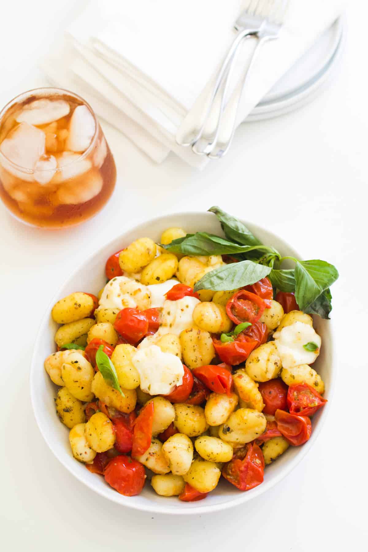 Easy Caprese Gnocchi Bake Recipe (On a Sheet Pan) Story - Cupcakes and ...