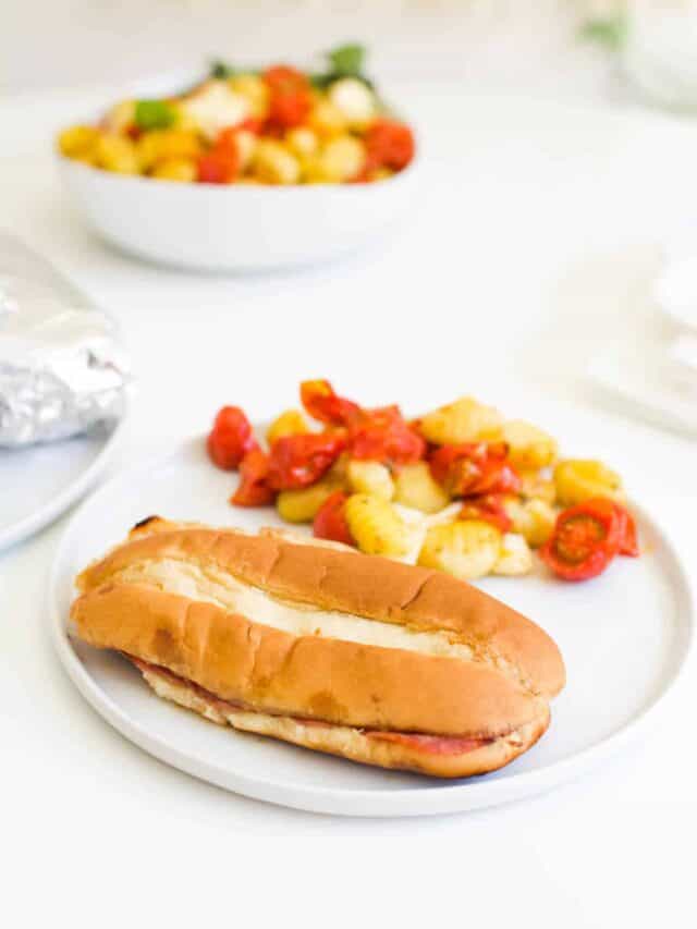 Hot Salami Sandwich Recipe with Pepproncini and Provolone Story