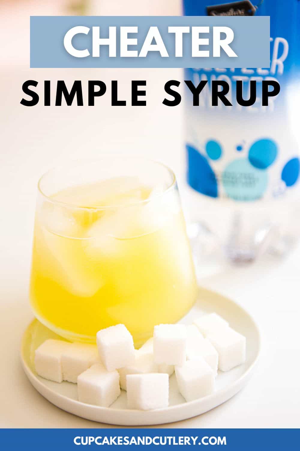 Sugar Cube Simple Syrup (Cheats Simple Syrup)