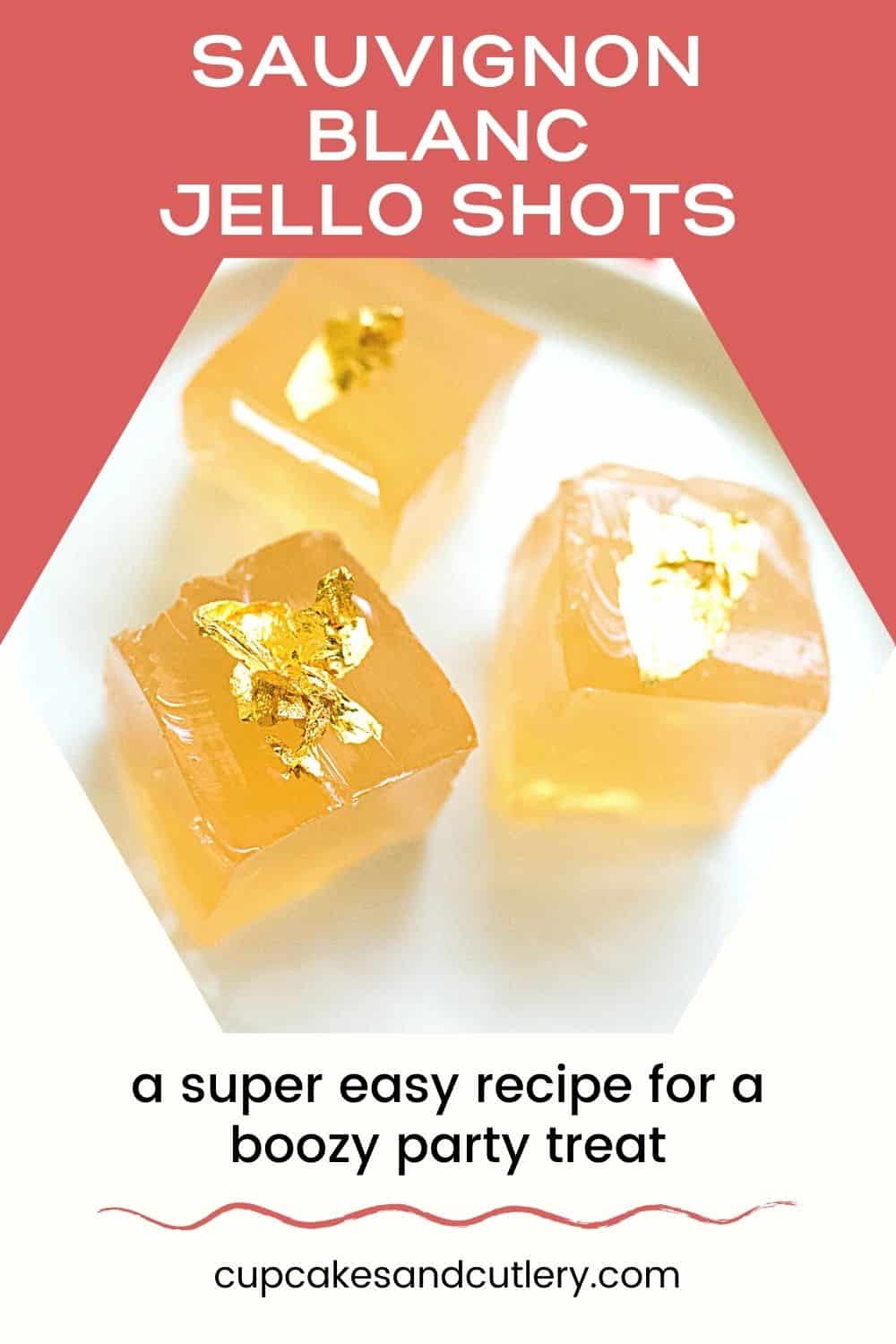 Easy Wine Jello Shots Recipe with Sauvignon Blanc