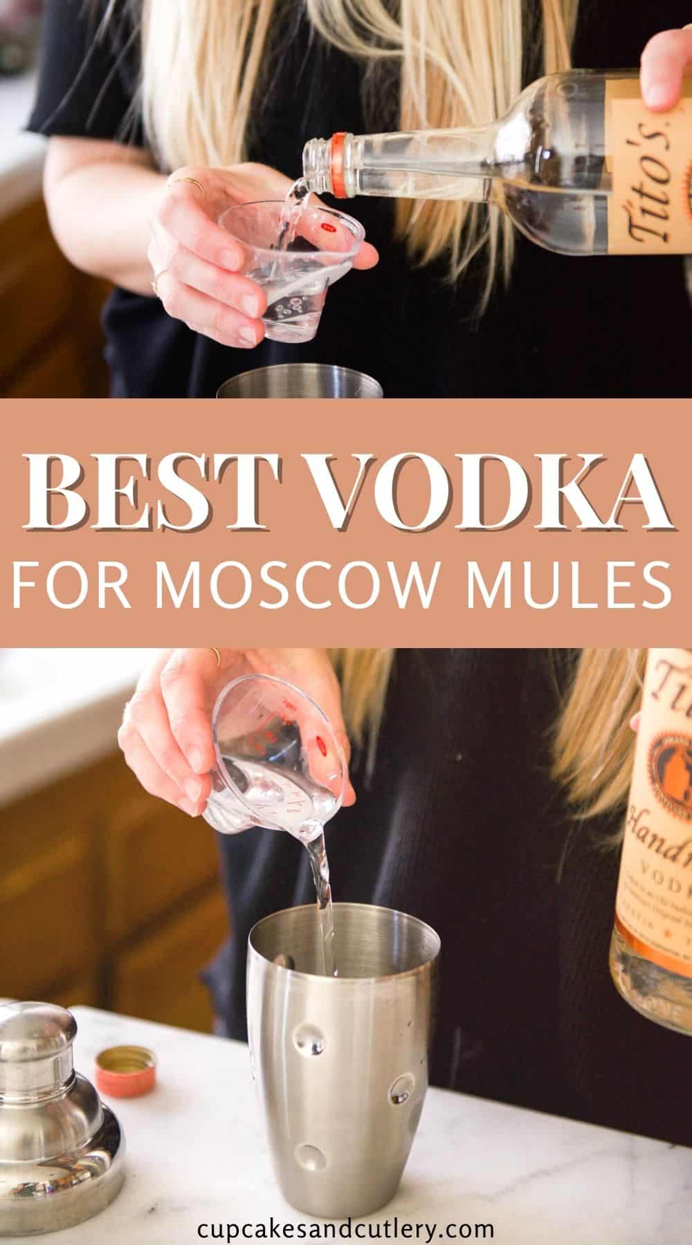 Best Vodka for Moscow Mules and Cocktails Cupcakes and Cutlery
