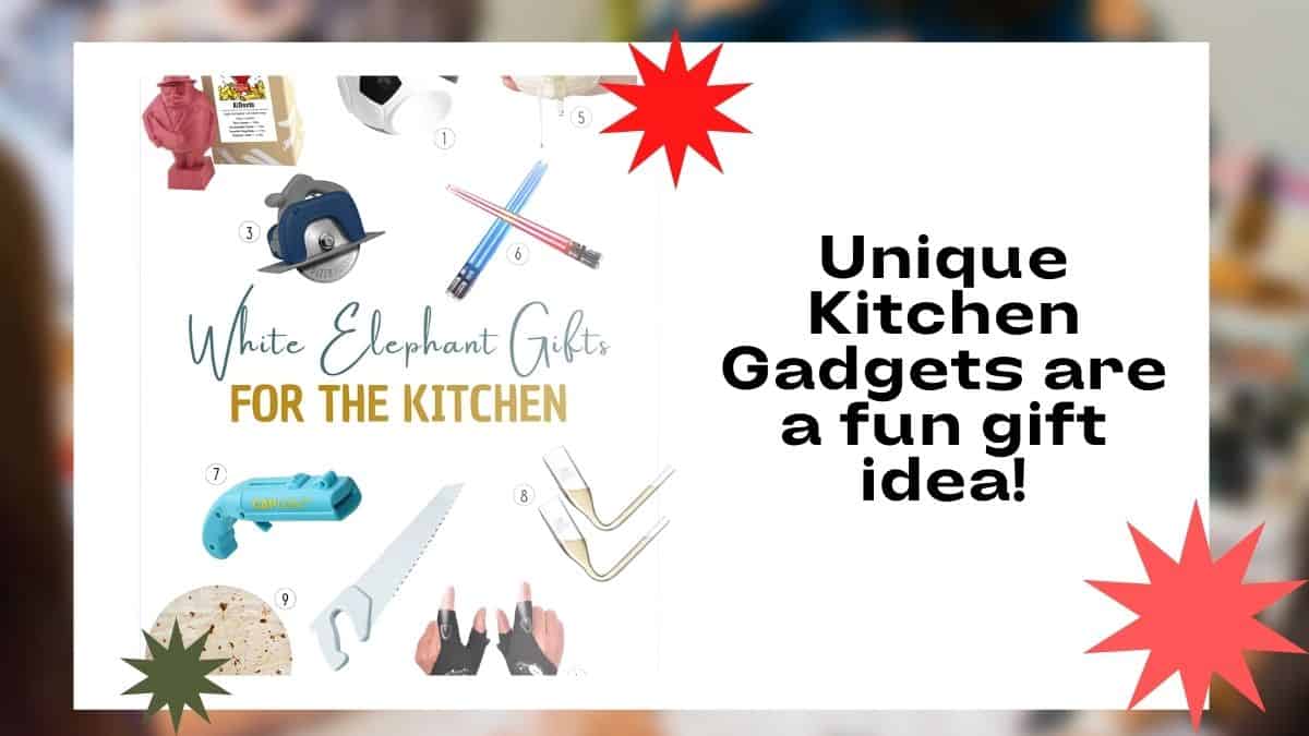 Best White Elephant Gift Ideas (10 Unusual Kitchen Gadgets) - Cupcakes and  Cutlery