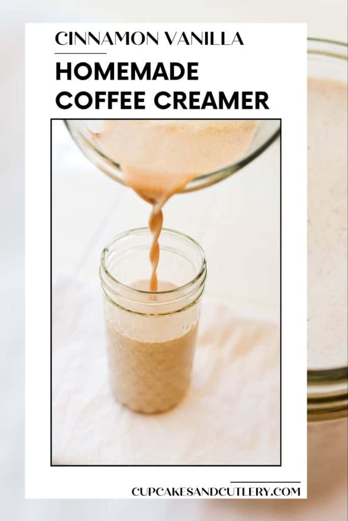 Homemade Coffee Creamer • this heart of mine