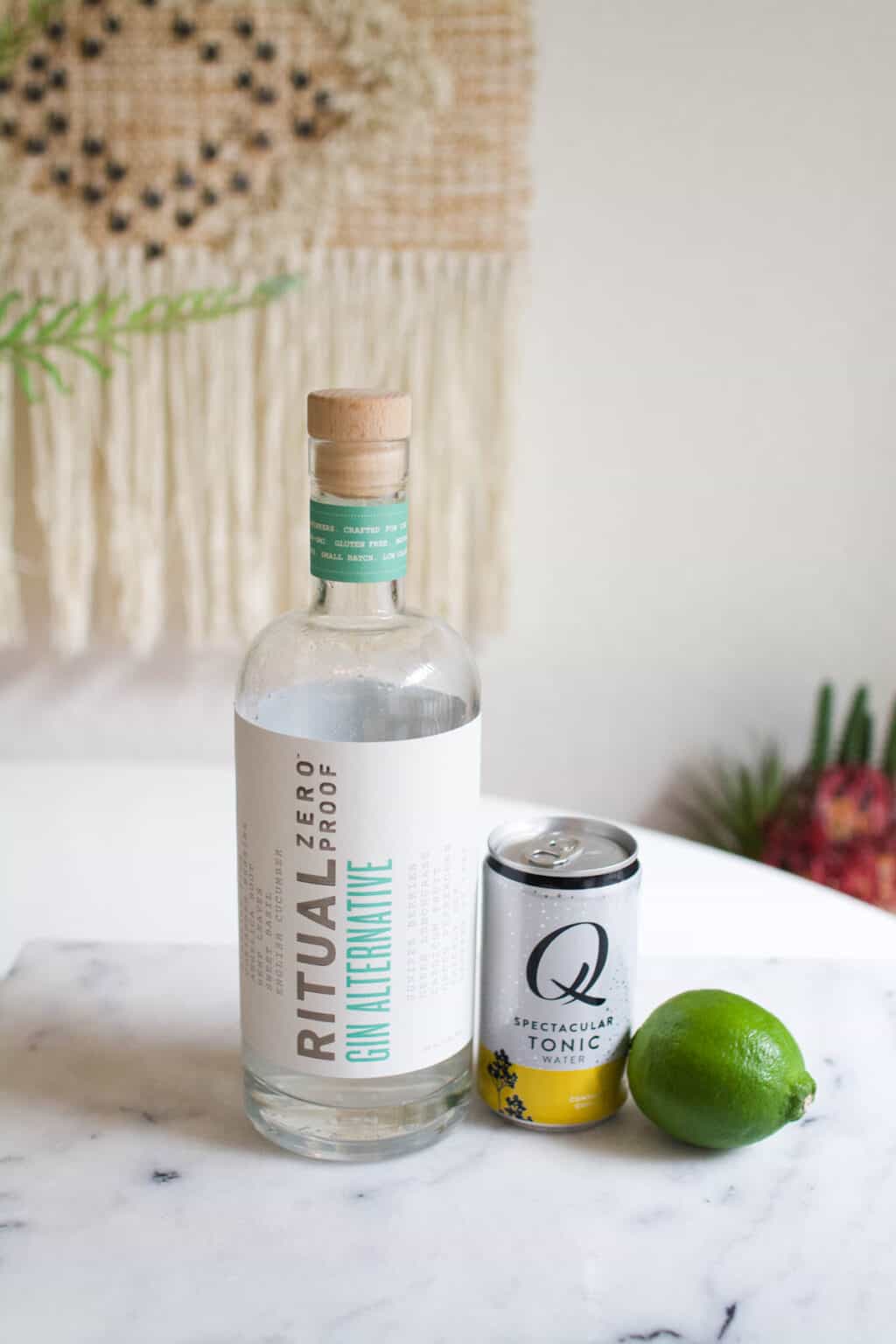 Easy Non Alcoholic Gin and Tonic Recipe Cupcakes and Cutlery