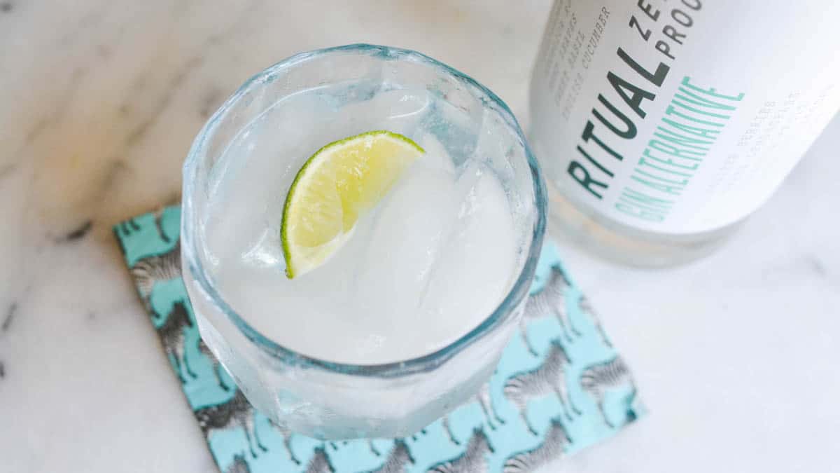 Easy Non Alcoholic Gin and Tonic Recipe Cupcakes and Cutlery