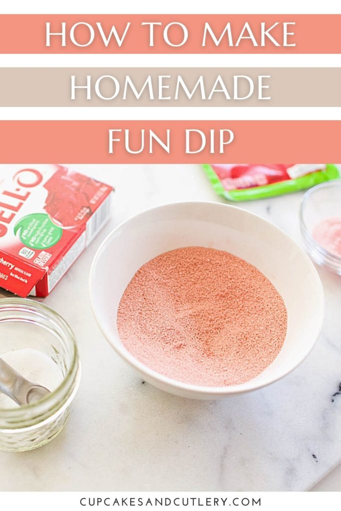 A white bowl filled with delicious homemade fun dip for kids.