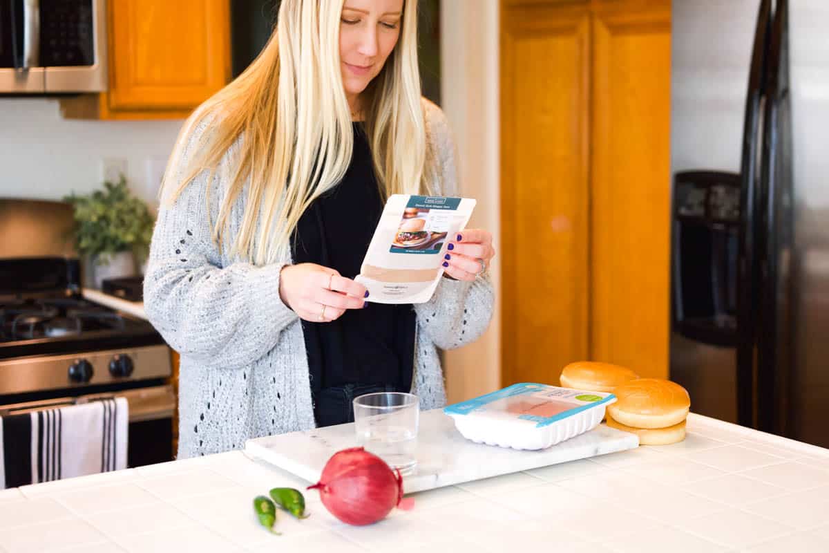 How to use a recipe mix to make dinner faster.