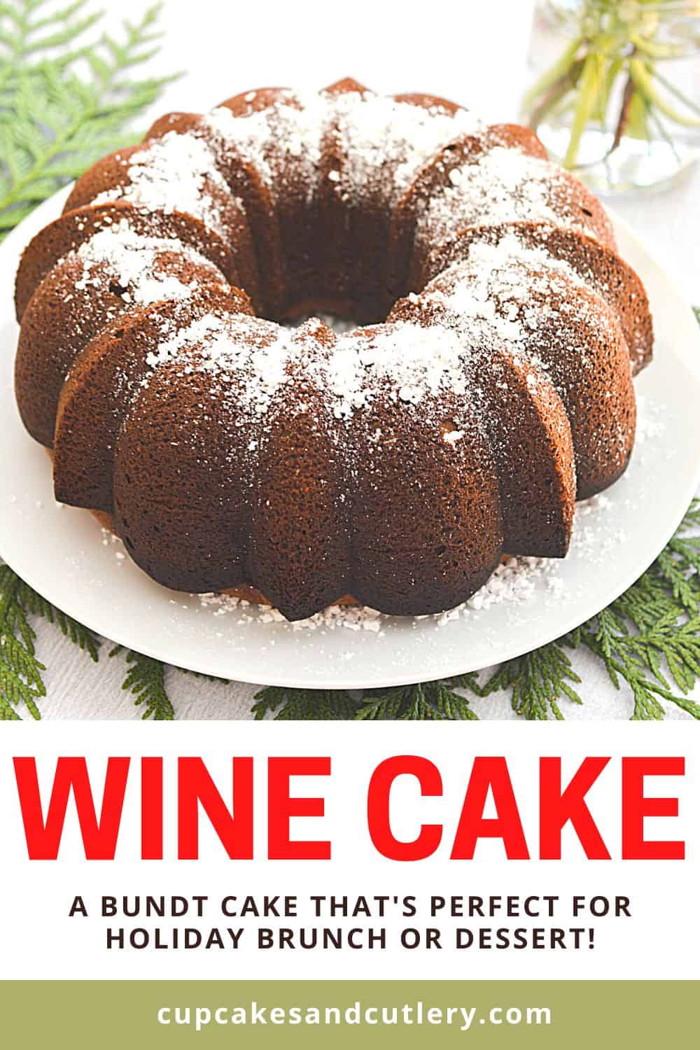 Easy and Delicious White Wine Cake Recipe Cupcakes and Cutlery