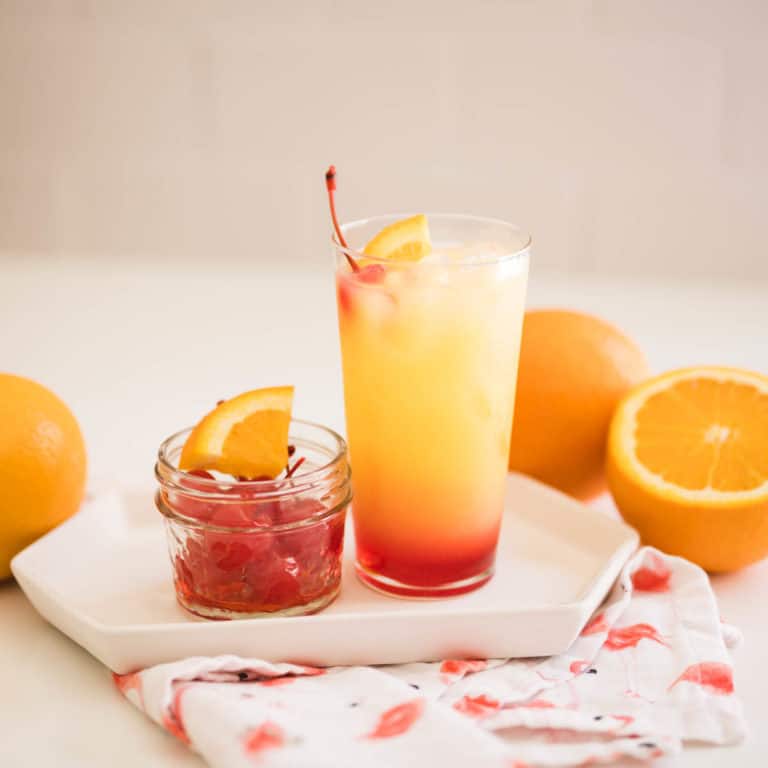 Fruity Tequila Sunrise Recipe