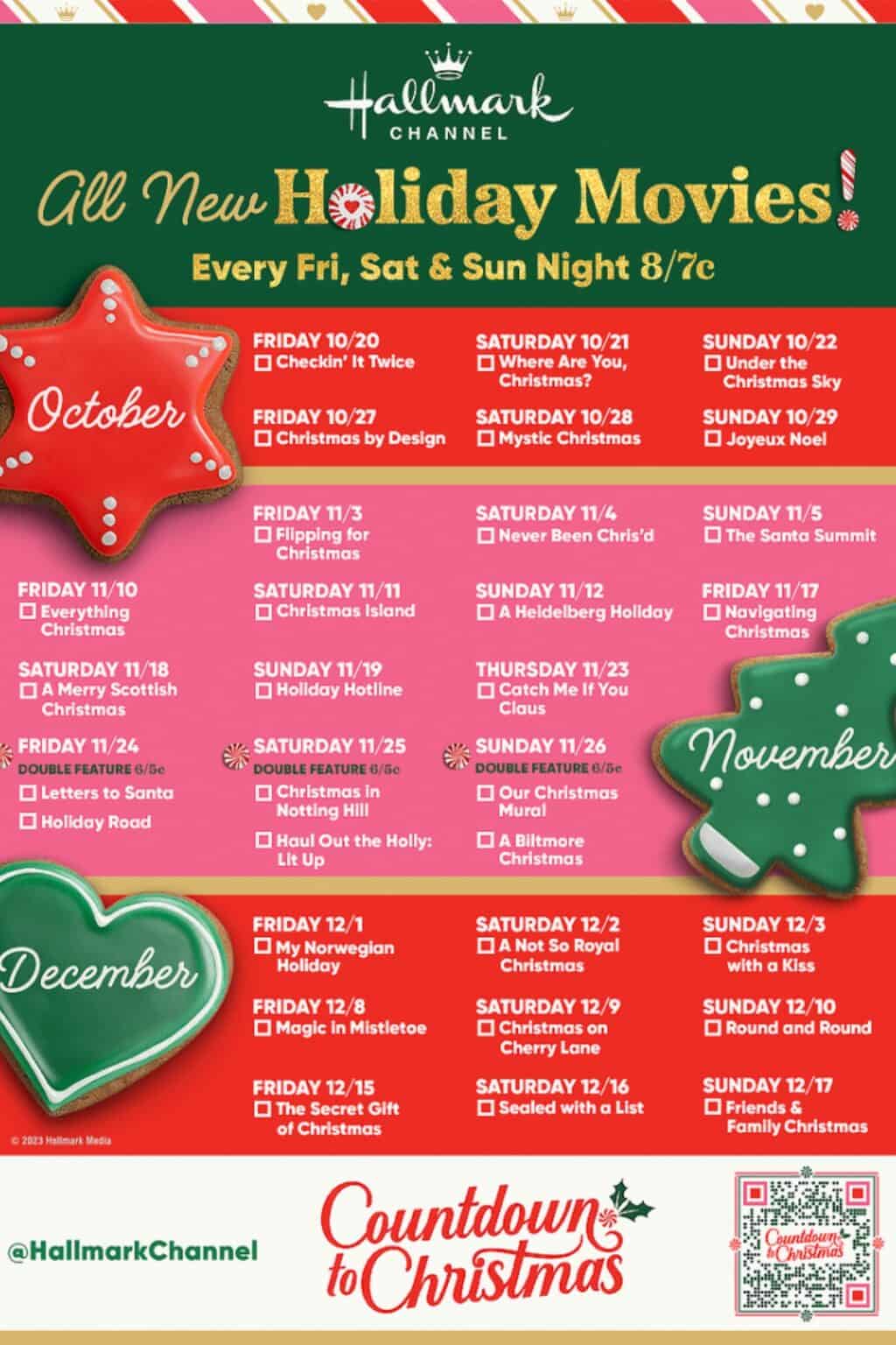 Hallmark Christmas Movie Drinking Game + Printable (2023)