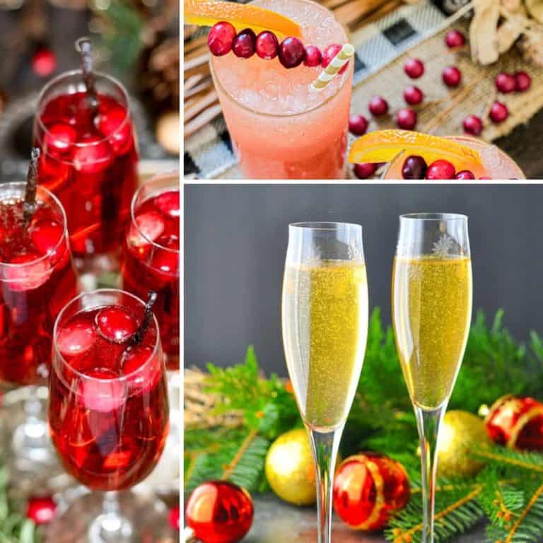 21 Christmas Champagne Cocktails to Make for the Holidays